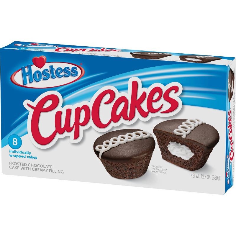 slide 9 of 12, Hostess Chocolate Cup Cakes - 8ct/12.7oz, 8 ct; 12.7 oz