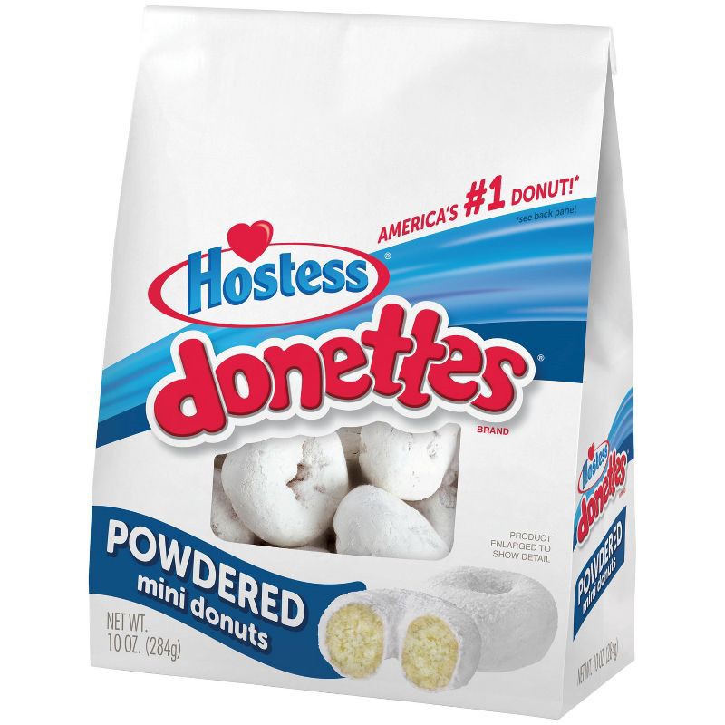 slide 11 of 13, Hostess Donettes Powdered Mini Donuts - 10oz, 10 oz