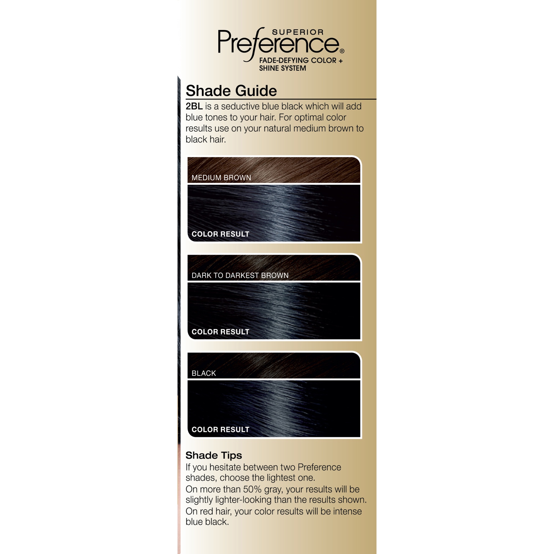 slide 6 of 8, L'Oréal Paris Superior Preference Fade-Defying Color + Shine System 2BL Black Sapphire, 1 ct