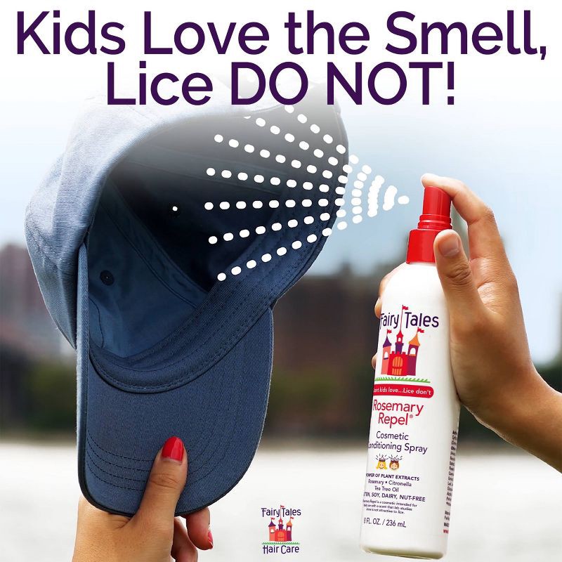 slide 4 of 5, Fairy Tales Rosemary Repel Lice Prevention Conditioning Spray - 8 fl oz, 8 fl oz