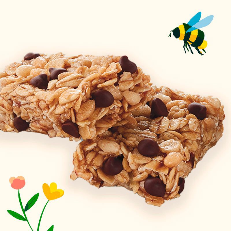 slide 4 of 10, Cascadian Farms Organic Dark Chocolate Chip Chewy Granola Bars - 10ct, 10 ct