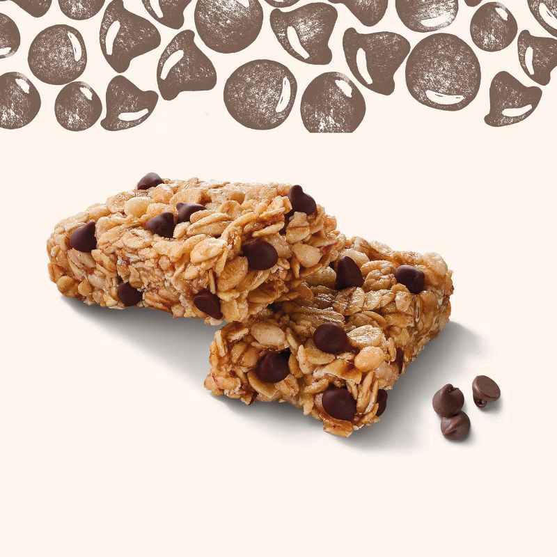 slide 9 of 10, Cascadian Farms Organic Dark Chocolate Chip Chewy Granola Bars - 10ct, 10 ct