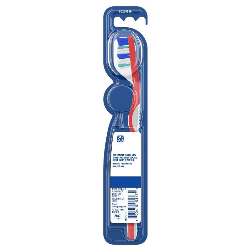 slide 3 of 9, Oral-B Healthy Clean Soft Bristle Manual Toothbrush - 1ct, 1 ct