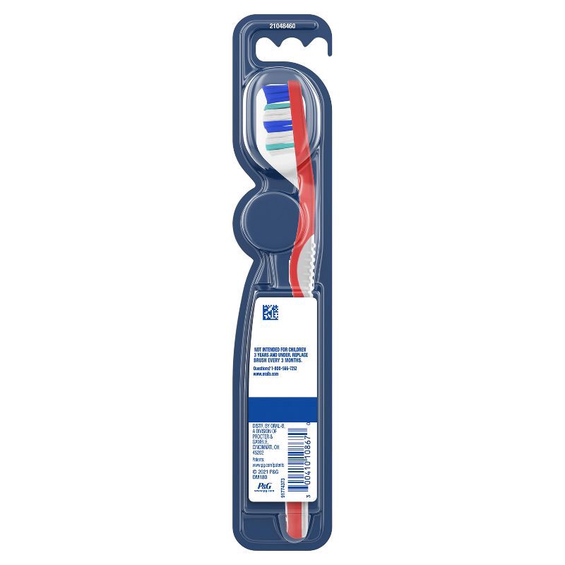 slide 4 of 9, Oral-B Healthy Clean Soft Bristle Manual Toothbrush - 1ct, 1 ct