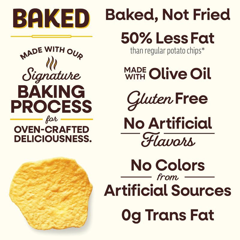 slide 5 of 6, Lay's Oven Baked Original Potato Chips - 6.25oz, 6.25 oz