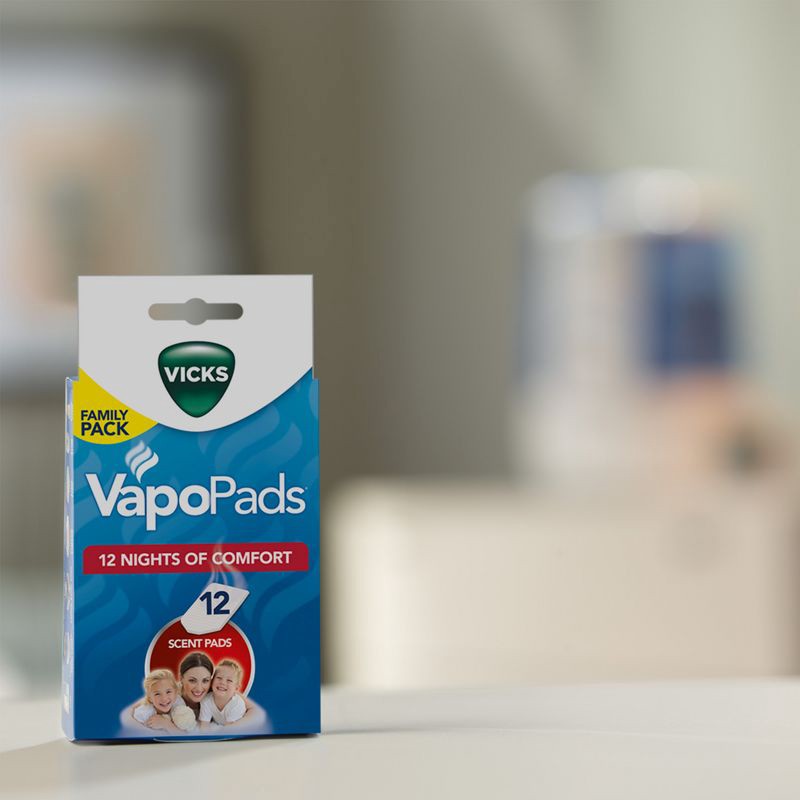 slide 2 of 8, Vicks VapoPads Refill - Soothing Menthol - 12ct, 12 ct