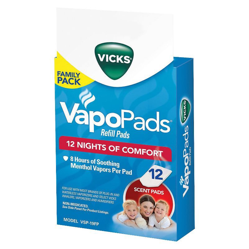 slide 1 of 5, Vicks VapoPads Refill - Soothing Menthol - 12ct, 12 ct
