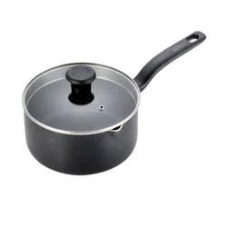 T-Fal Simply Cook 3qt Nonstick Sauce Pan with Lid Black