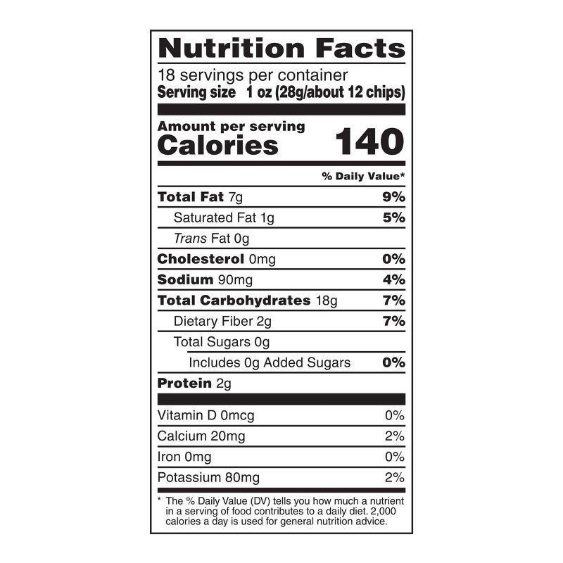 slide 5 of 6, Mission Strips White Corn Tortilla Chips - 18oz, 18 oz