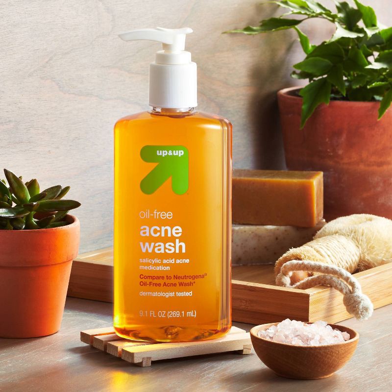 slide 2 of 4, Deep Cleaning Acne Treatment - Scented - 9.1oz - up&up™, 9.1 oz