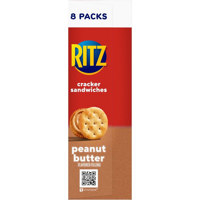 slide 12 of 14, Ritz Cracker Sandwiches with Peanut Butter - 8ct/11.04oz, 8 ct, 11.04 oz