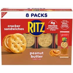 Ritz Cracker Sandwiches with Peanut Butter - 8ct/11.04oz