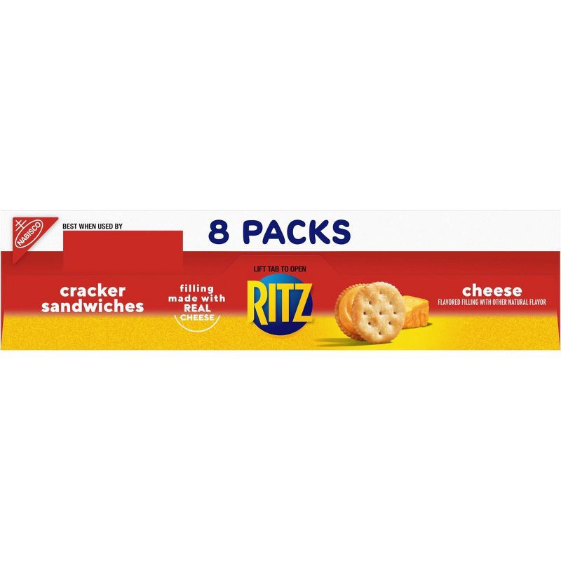 slide 14 of 14, Ritz Cracker Sandwiches with Cheese - 8ct/10.8oz, 8 ct, 10.8 oz