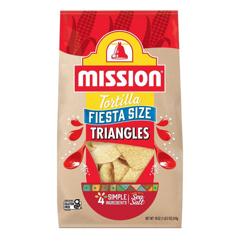 slide 1 of 6, Mission Chicharrones Tortilla Chips Original - 18oz, 18 oz