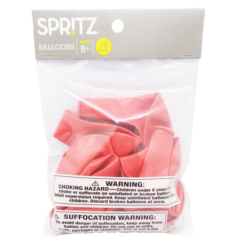 slide 1 of 2, 15ct Red Balloons - Spritz™, 15 ct