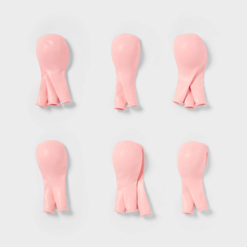 slide 3 of 4, 15ct Light Pink Balloons - Spritz™, 15 ct