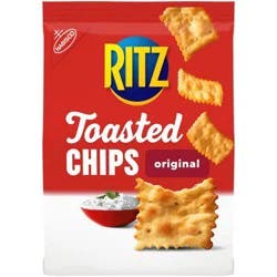 RITZ Toasted Chips Original Crackers - Party Snacks - 8.1oz