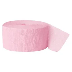 Light Pink Crepe Streamer - Spritz