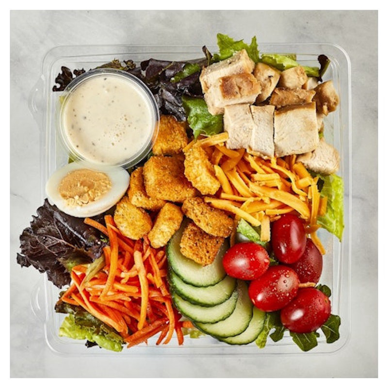 slide 1 of 1, Garden Salad With Grilled Chicken, 1 ct