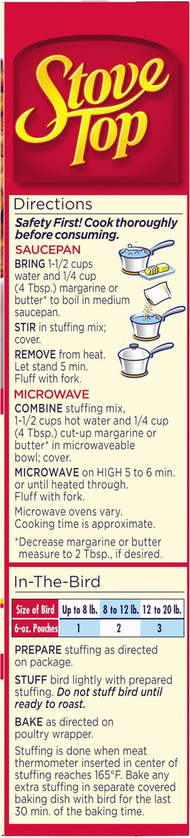 slide 9 of 9, Stove Top Stuffing Mix for Chicken, 6 oz Box, 6 oz