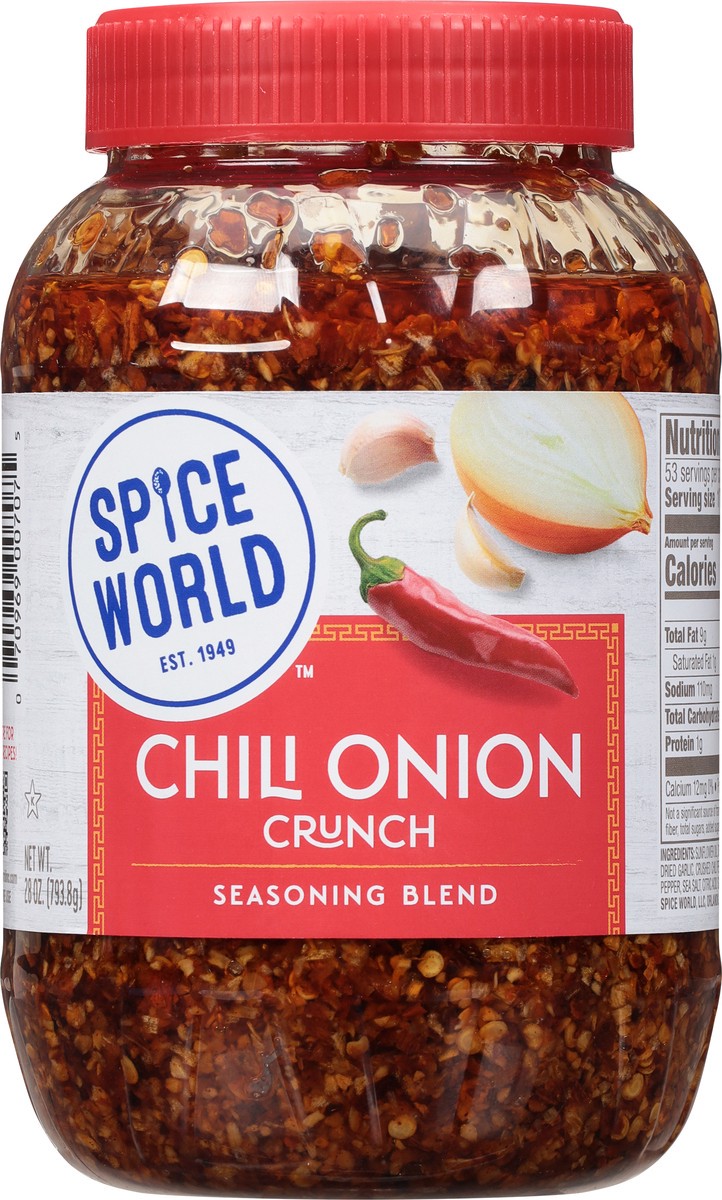 slide 13 of 13, Spice World Chili Onion Crunch Seasoning Blend 28 oz, 28 oz