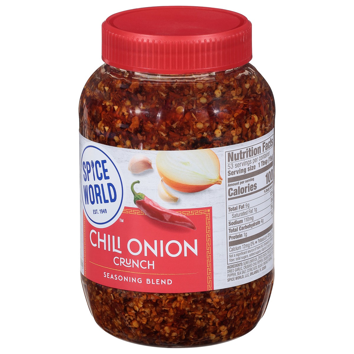 slide 11 of 13, Spice World Chili Onion Crunch Seasoning Blend 28 oz, 28 oz