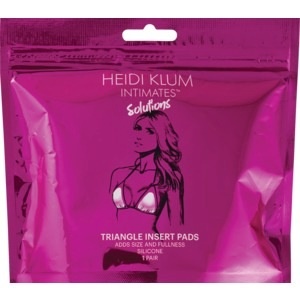 slide 1 of 1, Heidi Klum Intimates Solutions Triangle Insert Pads, 1 ct