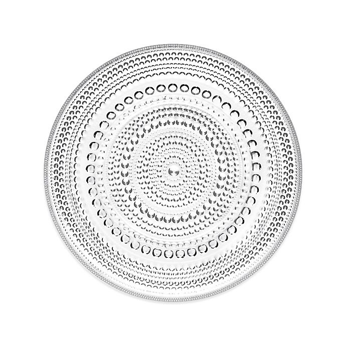 slide 1 of 1, Iittala Kastehelmi Dessert Plate - Clear, 1 ct