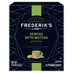 FREDERIKS BY MEIJER Frederik's by Meijer Sencha with Matcha Green Tea - 15 ct