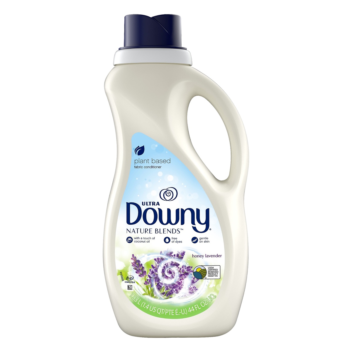 slide 1 of 4, Downy Honey Lavender Liquid Fabric Conditioner, 44 oz