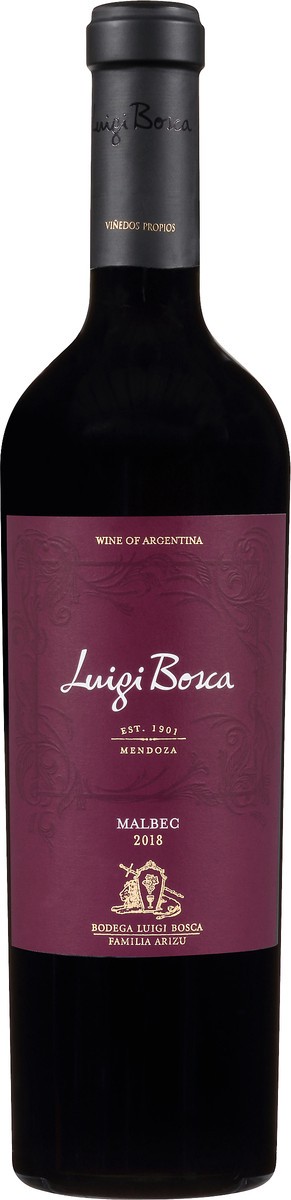 slide 3 of 6, Bodegas Luigi Bosca Luigi Bosca Malbec Red Wine, 750 ml