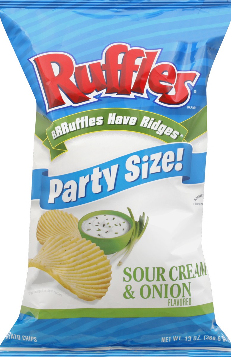 slide 4 of 6, Ruffles Potato Chips 13 oz, 13 oz