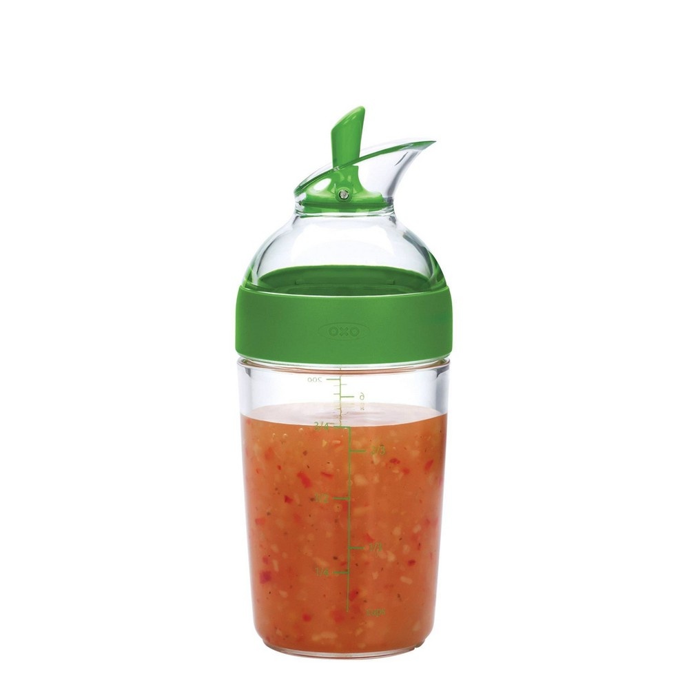 slide 4 of 4, OXO Little Salad Dressing Shaker, 1 ct
