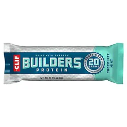 Clif Builders Chocolate Mint Flavor Protein Bar - 2.4 Oz