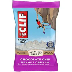 Clif Energy Bar Chocolate Chip Peanut Crunch - 2.4 Oz