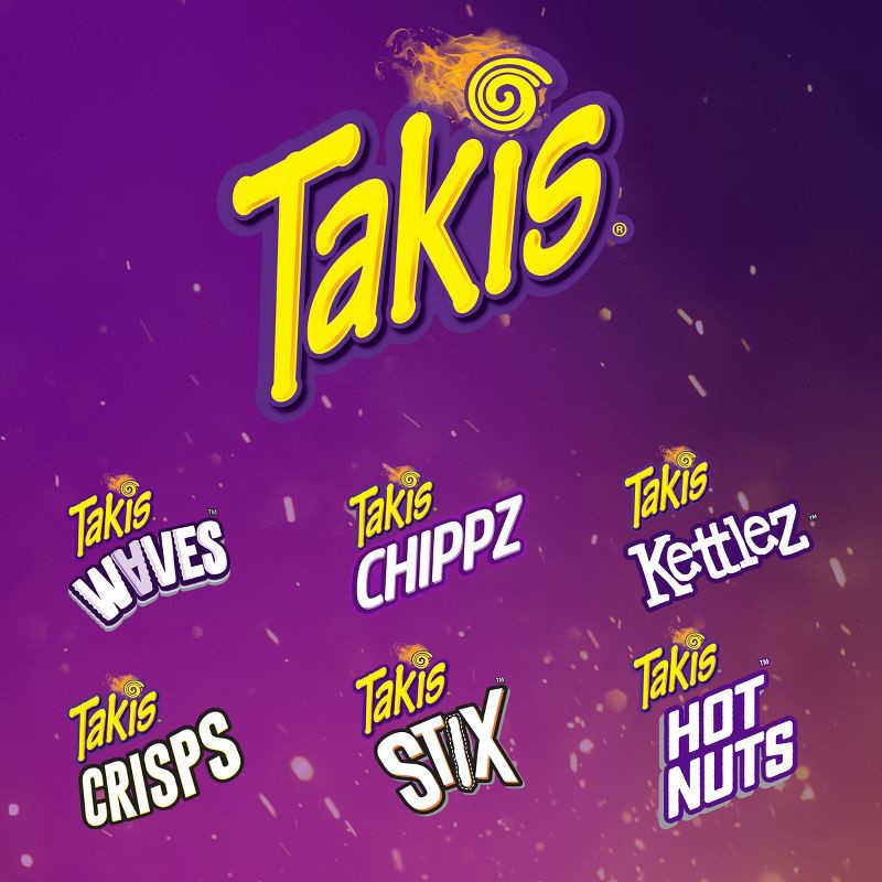 slide 7 of 7, Takis Rolled Mini Fuego Tortilla Chips - 30.75oz/25ct, 30.75 oz, 25 ct