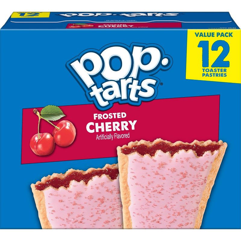 slide 1 of 11, Pop-Tarts Frosted Cherry Pastries - 12ct/20.3oz, 12 ct; 20.3 oz