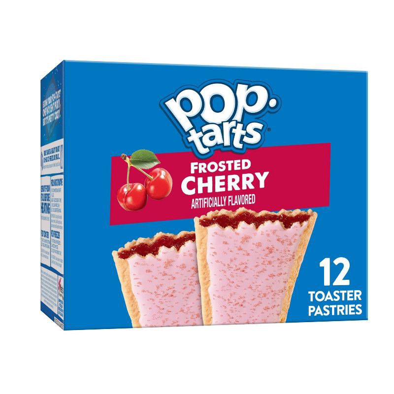 slide 1 of 8, Pop-Tarts Frosted Cherry Pastries - 12ct/20.3oz, 12 ct; 20.3 oz