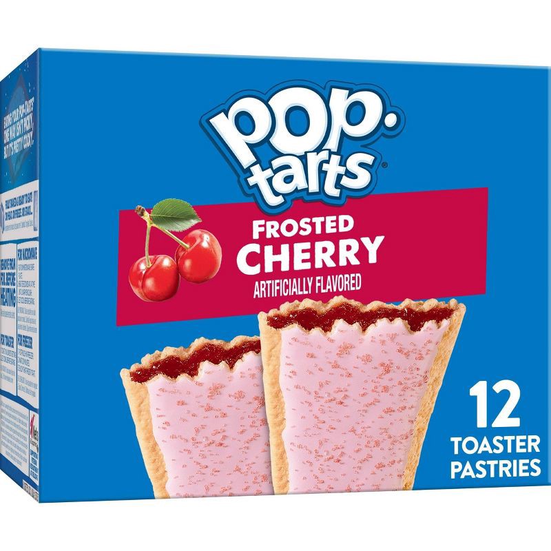 slide 1 of 11, Pop-Tarts Frosted Cherry Pastries - 12ct/20.3oz, 12 ct; 20.3 oz
