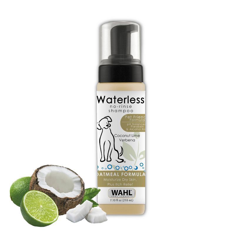 slide 3 of 5, Wahl No-Rinse Waterless Oatmeal Scented Dog Shampoo - 7.1 fl oz, 7.1 fl oz