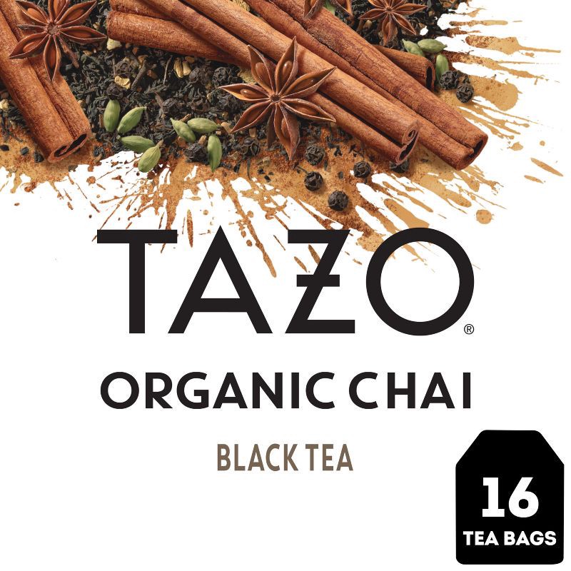 slide 13 of 13, Tazo Organic Chai Black Tea - 16ct, 16 ct