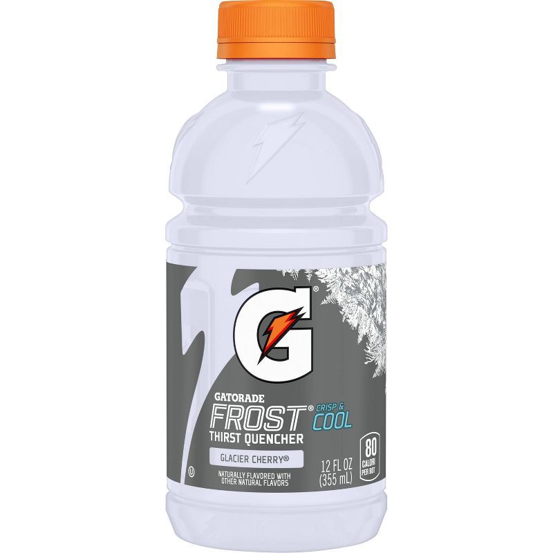 slide 2 of 10, Gatorade Frost Glacier Cherry Sports Drink - 12pk/12 fl oz Bottles, 12 ct; 12 fl oz