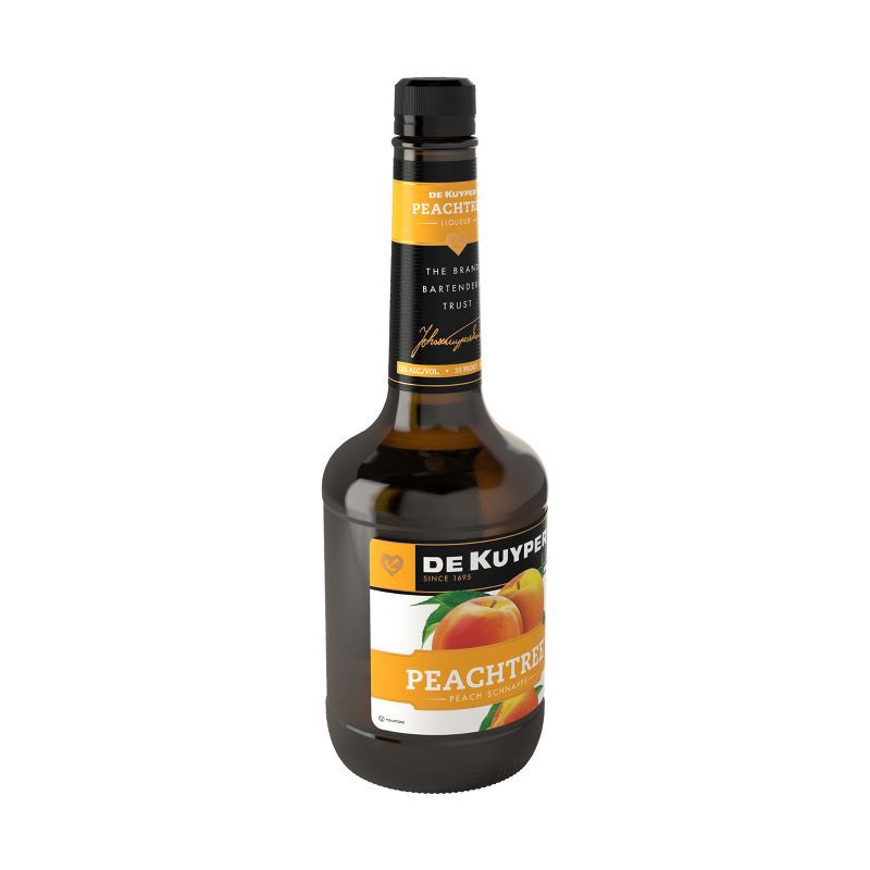 slide 3 of 5, DeKuyper Peachtree Peach Schnapps - 750ml Bottle, 750 ml