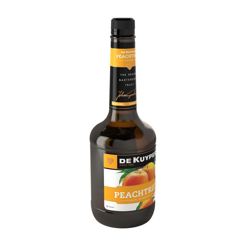 slide 3 of 5, DeKuyper Peachtree Peach Schnapps - 750ml Bottle, 750 ml