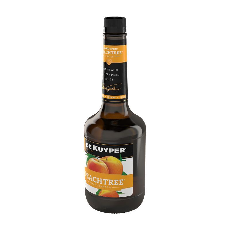 slide 4 of 5, DeKuyper Peachtree Peach Schnapps - 750ml Bottle, 750 ml