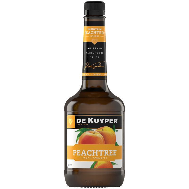 slide 1 of 5, DeKuyper Peachtree Peach Schnapps - 750ml Bottle, 750 ml