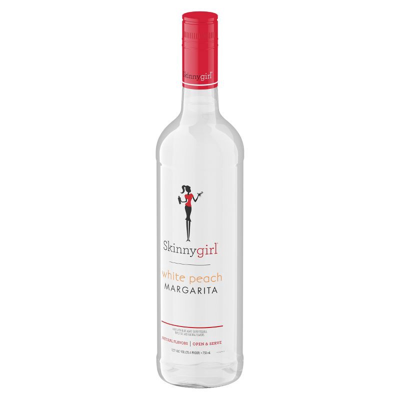 slide 2 of 2, Skinnygirl Cocktails Skinnygirl White Peach Margarita Cocktail - 750ml Bottle, 750 ml