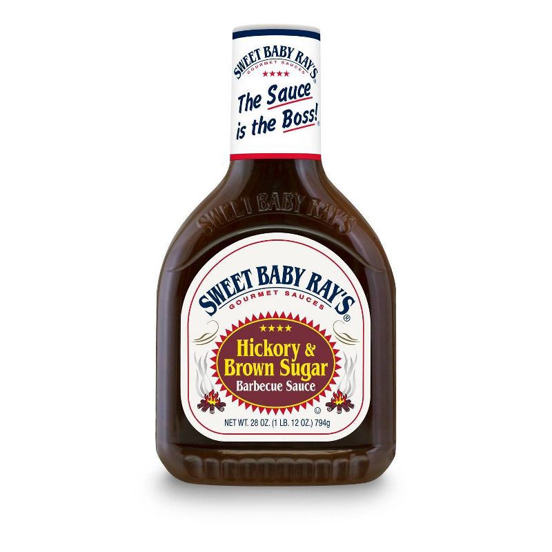 slide 1 of 5, Sweet Baby Ray's Hickory & Brown Sugar Barbecue Sauce - 28oz, 28 oz