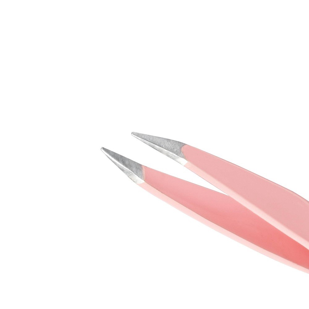 slide 6 of 8, Tweezerman Micro Mini Tweezer Set - Pink, 3 ct