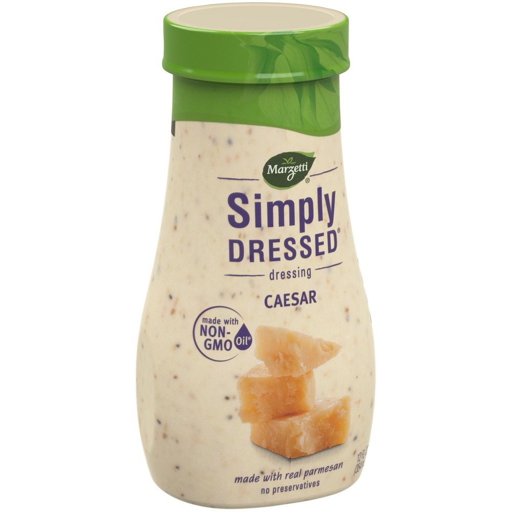 slide 2 of 3, Marzetti Simply Dressed All Natural Caesar Dressing, 12 oz